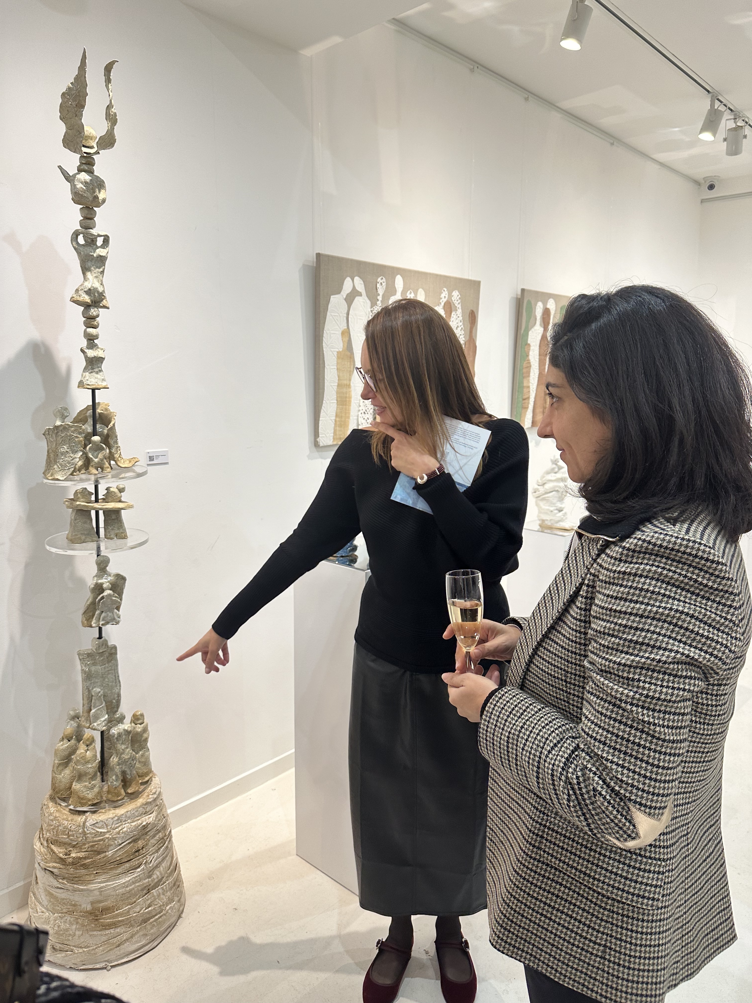 Installation view, J/M Gallery, London